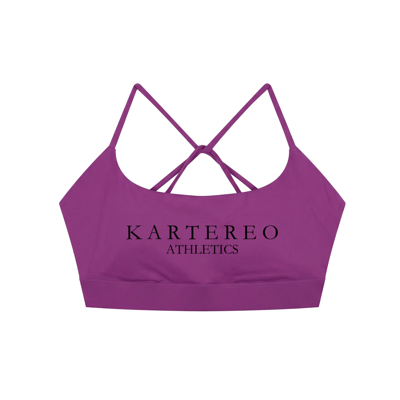 Kartereo Crossed Sports Bra